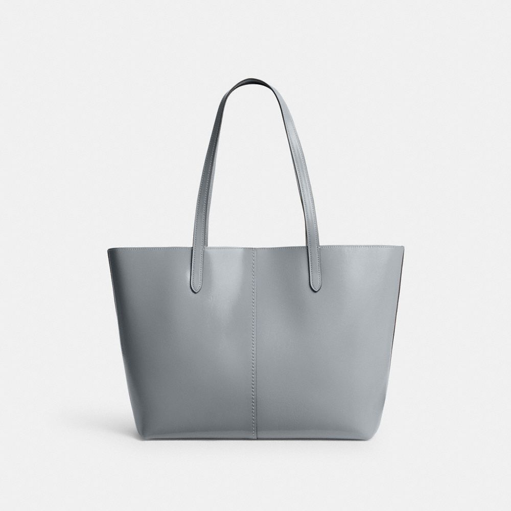 Silver / Grey Blue Coach North Tote 32 Women Totes & Carryalls | 7986INVOM