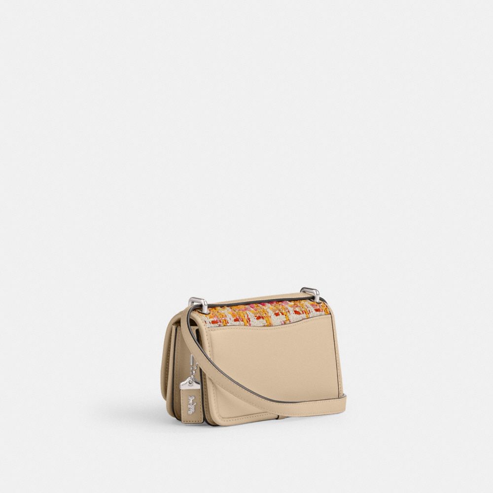 Silver / Multicolor Coach Bandit In Tweed Women Crossbody Bags | 6987HCUGS