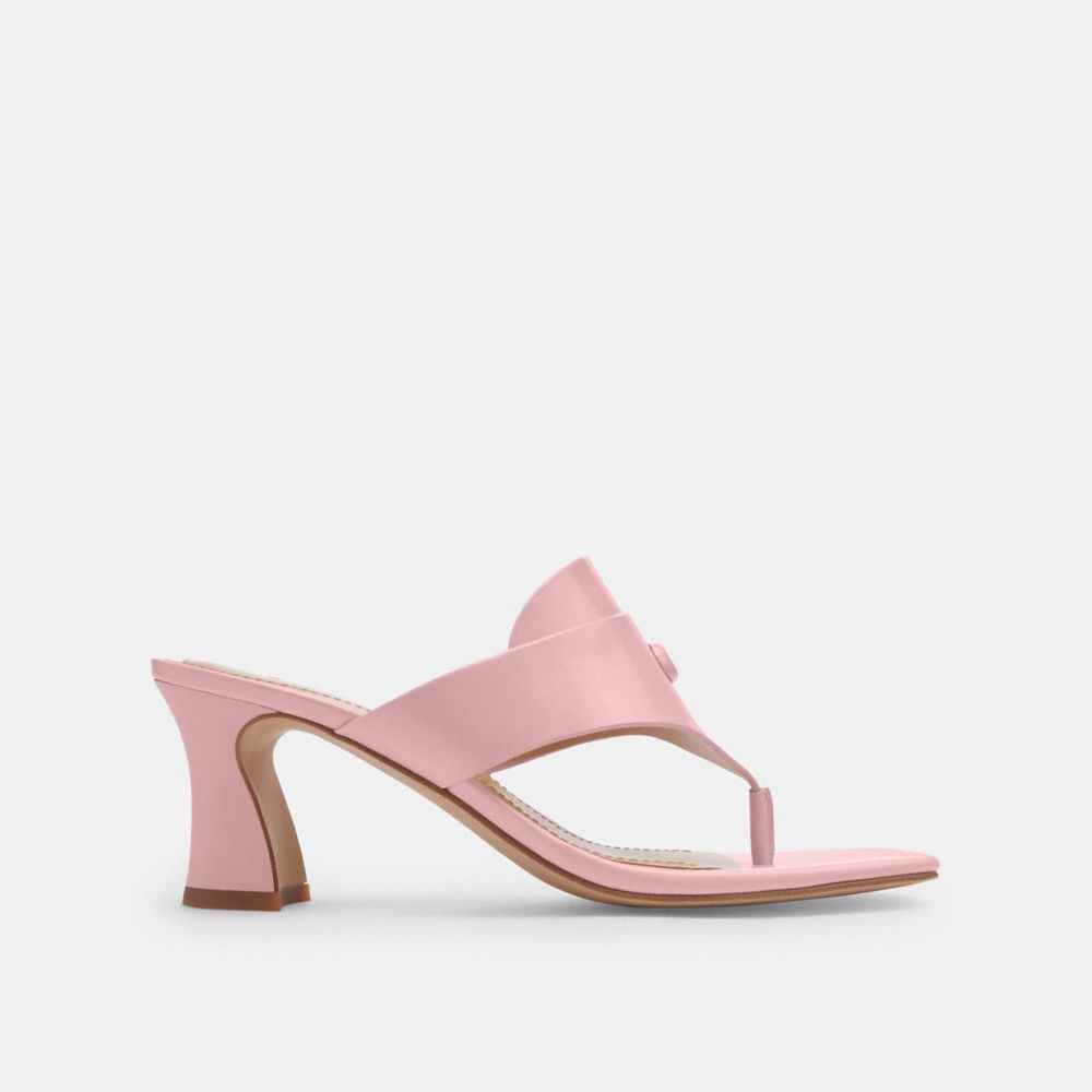 Soft Pink Coach Bree Sandal Women Sandals | 6051VLGNI