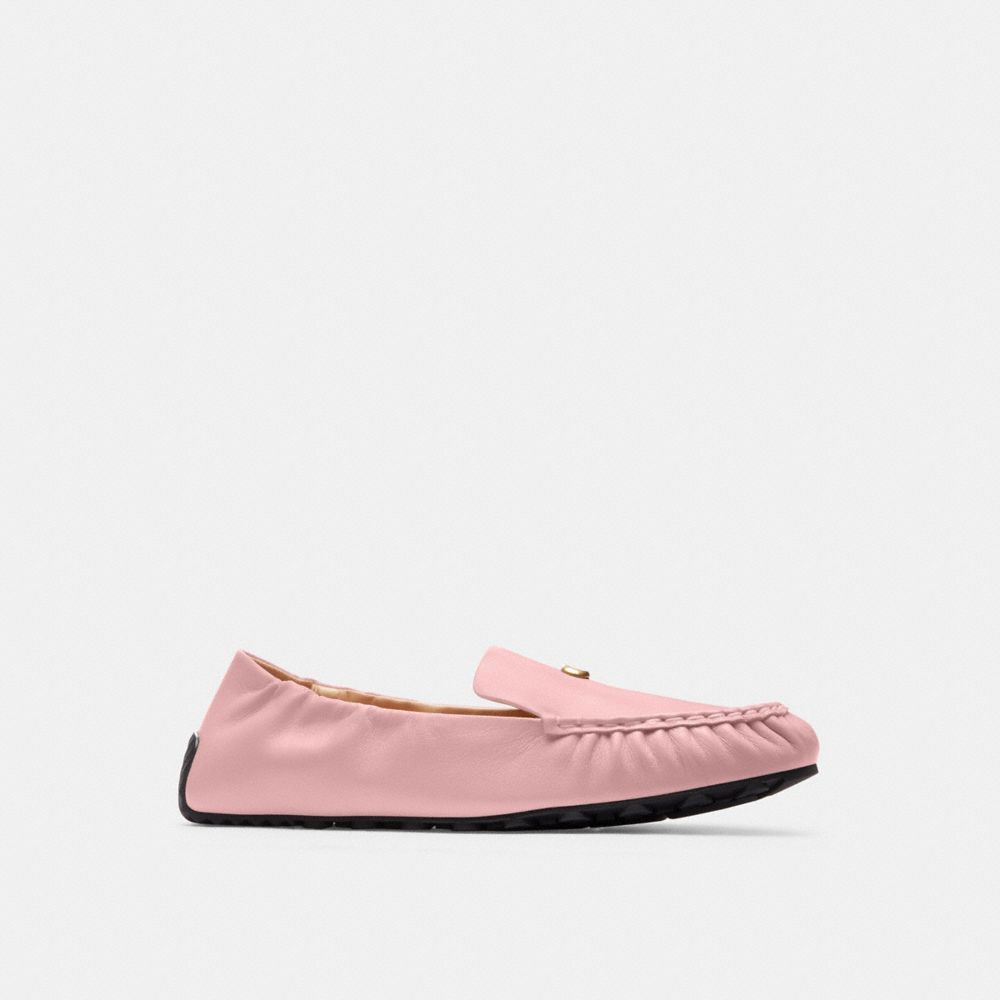 Soft Pink Coach Ronnie Loafer Women Flats & Loafers | 0645WBVDL