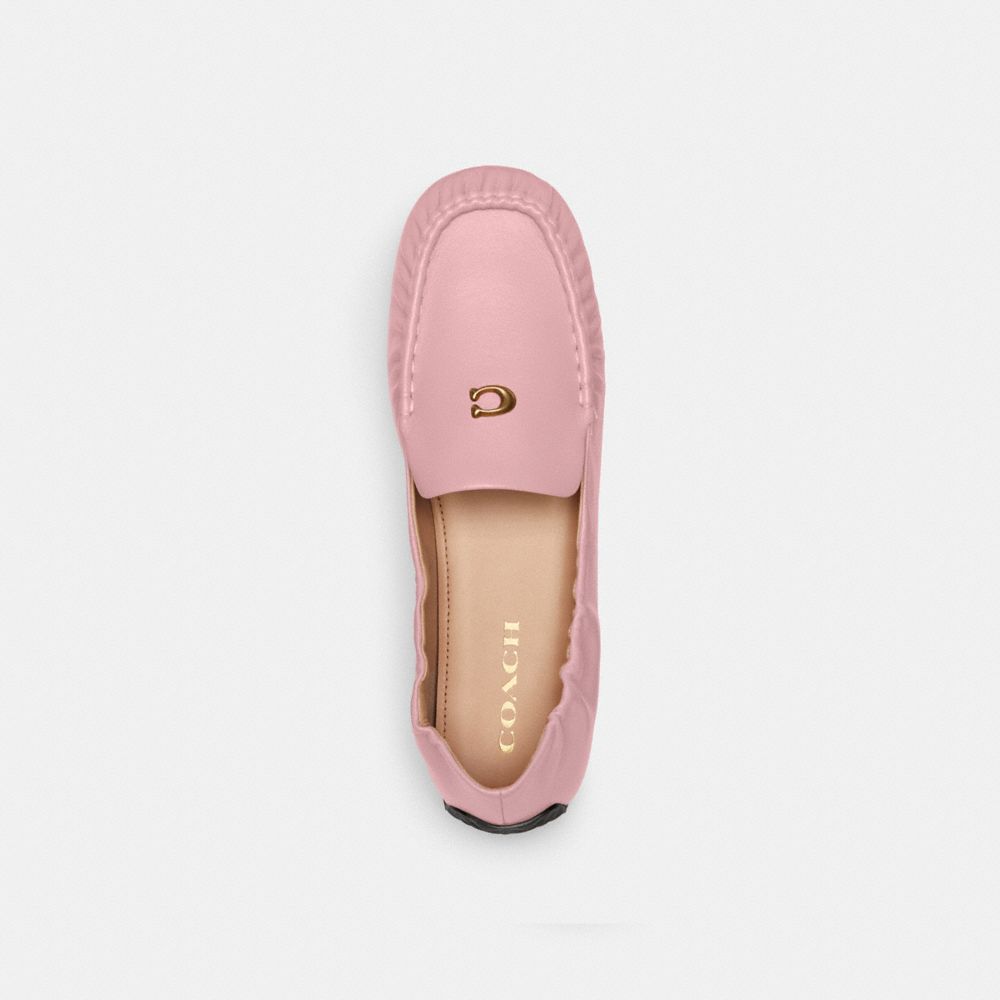 Soft Pink Coach Ronnie Loafer Women Flats & Loafers | 0645WBVDL