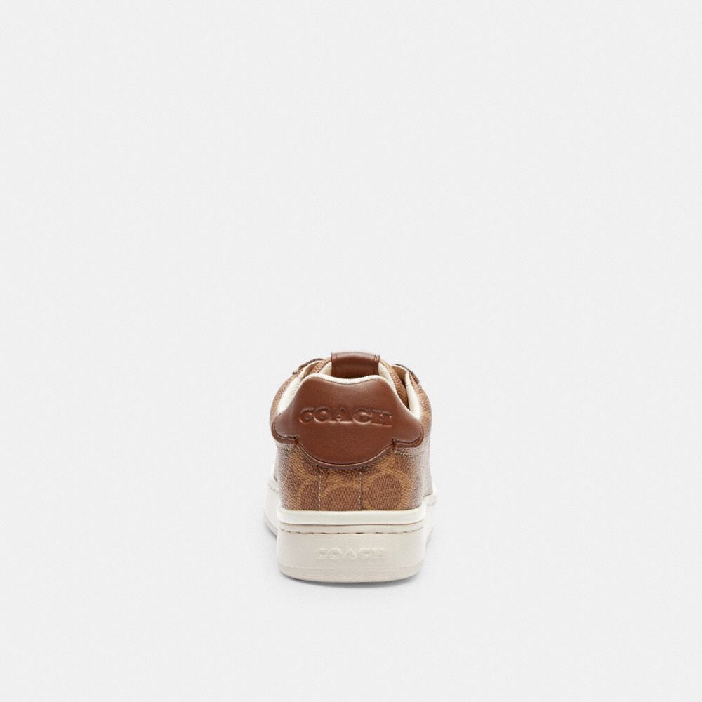 Tan Coach Lowline Luxe Low Top Women Sneakers | 3529AGMCK