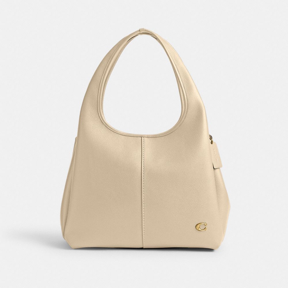 White Coach Lana Shoulder Bag Women Shoulder Bags & Hobos | 8076WLOSE