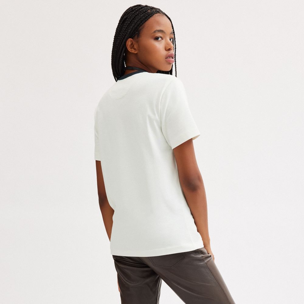 White Coach New York T Shirt Men Tops & Bottoms | 4365FIJQL