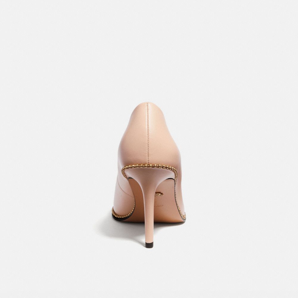 leather/Beechwood Coach Waverly Pump Women Heels | 0285FDEQC